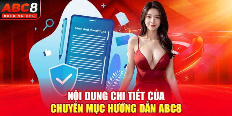 Nội dung chi tiết của chuyên mục hướng dẫn ABC8